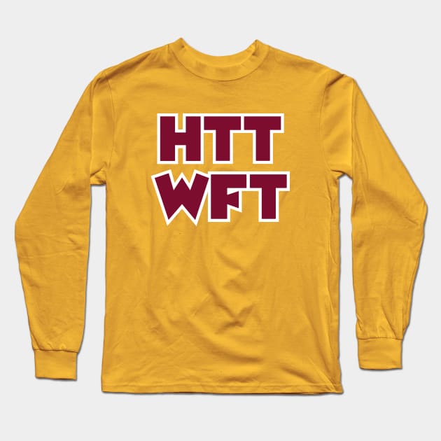 HTTWFT- Yellow Long Sleeve T-Shirt by KFig21